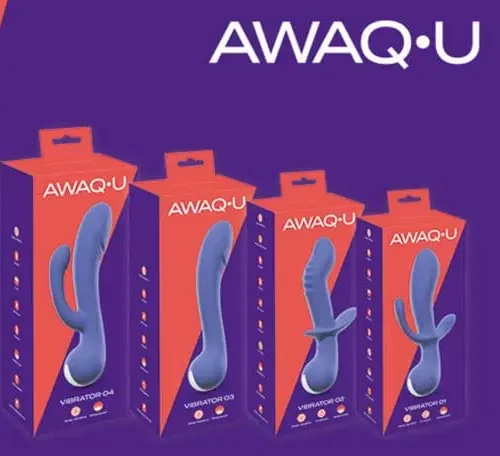 Vibrators from AWAQ.U make you want to live and make love